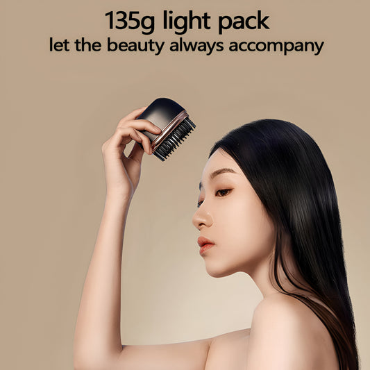 Cordless straightening brush